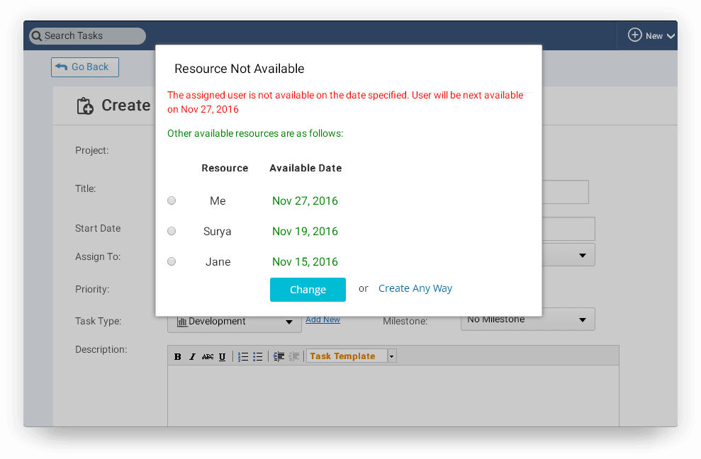 Resource Availability